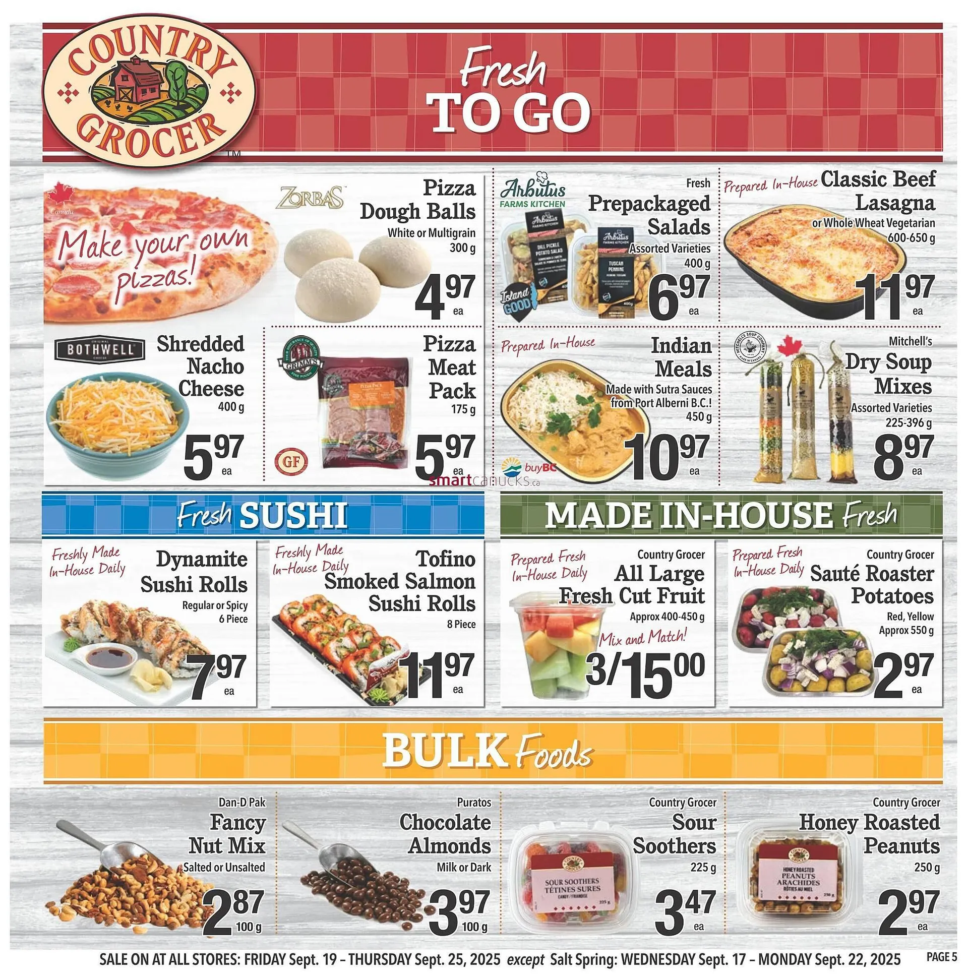 Country Grocer flyer from September 18 to September 24 2025 - flyer page 5