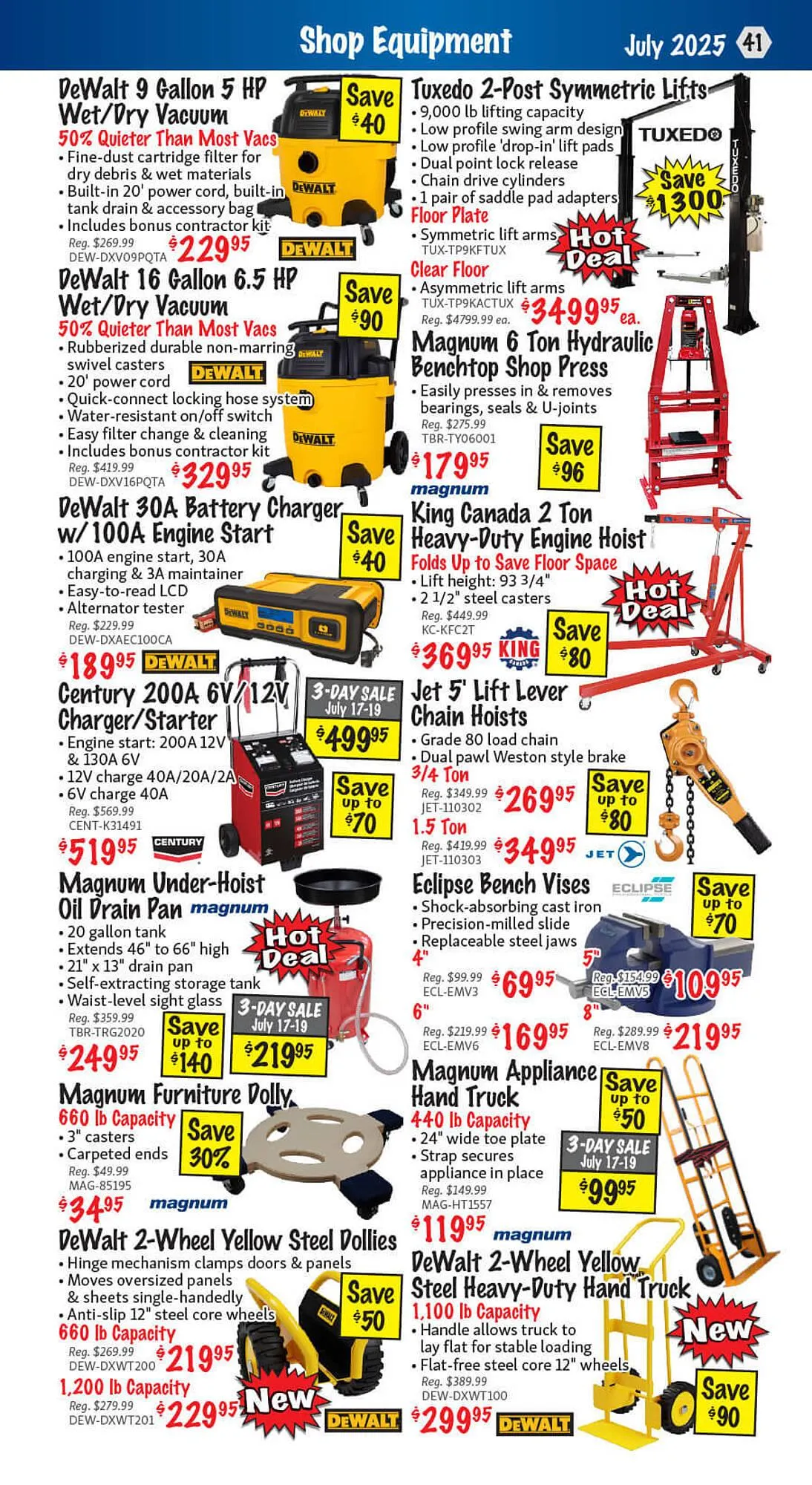 KMS Tools flyer from July 3 to July 9 2025 - flyer page 41