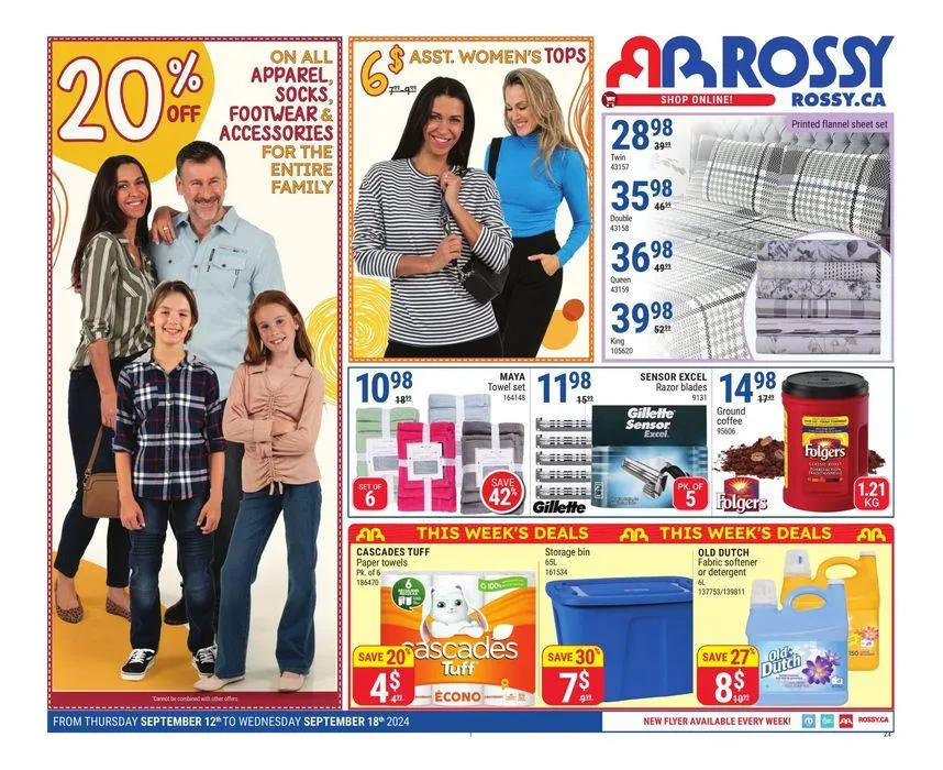 Top offers for all bargain hunters from September 12 to September 18 2024 - flyer page 1