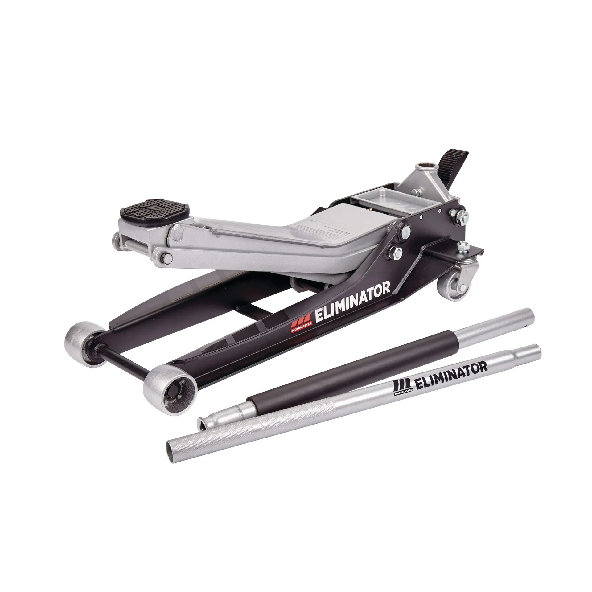 MotoMaster Eliminator Heavy-Duty Long Reach Low Profile Garage Jack, 3-Ton