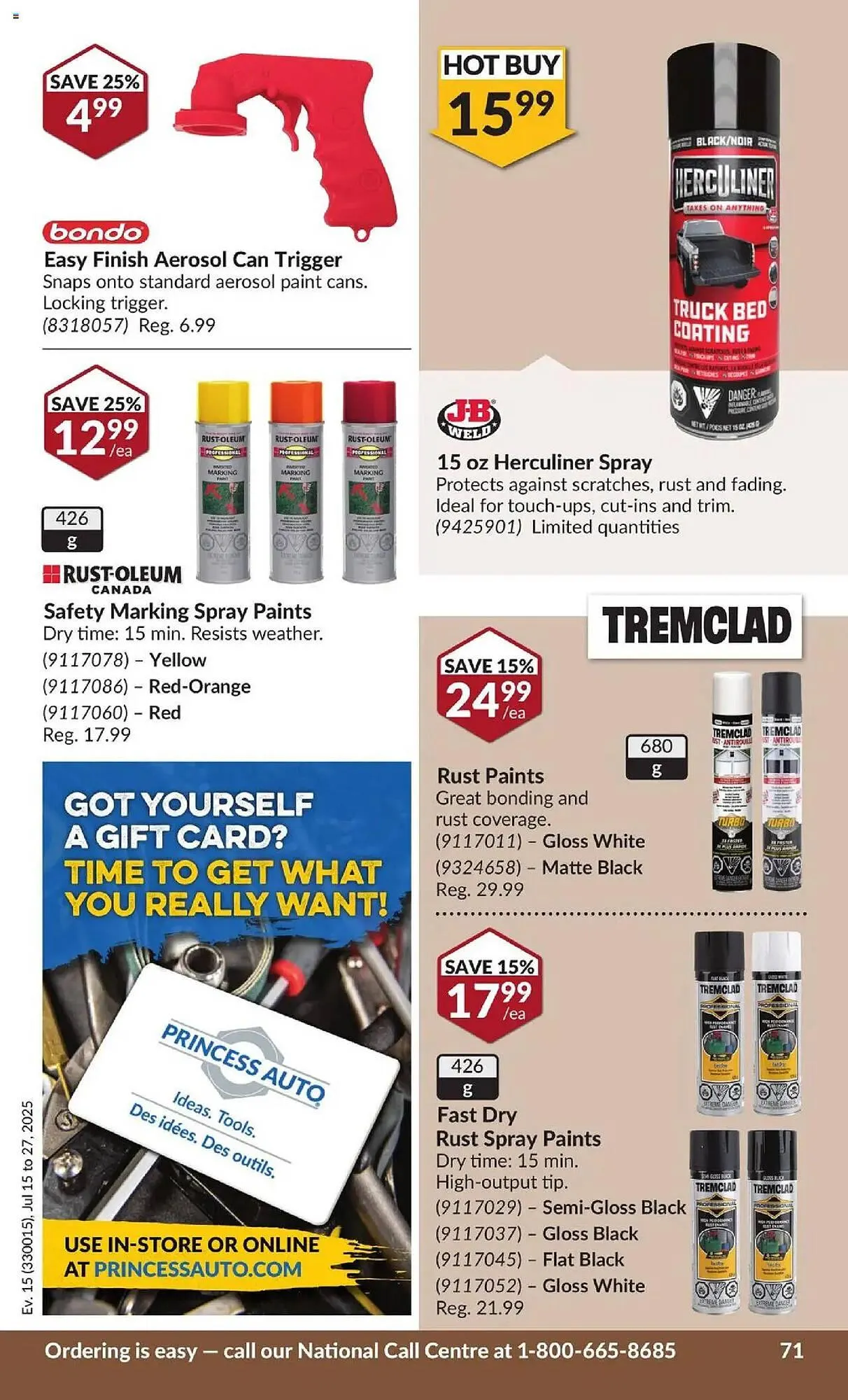 Princess Auto flyer from July 15 to July 27 2025 - flyer page 77