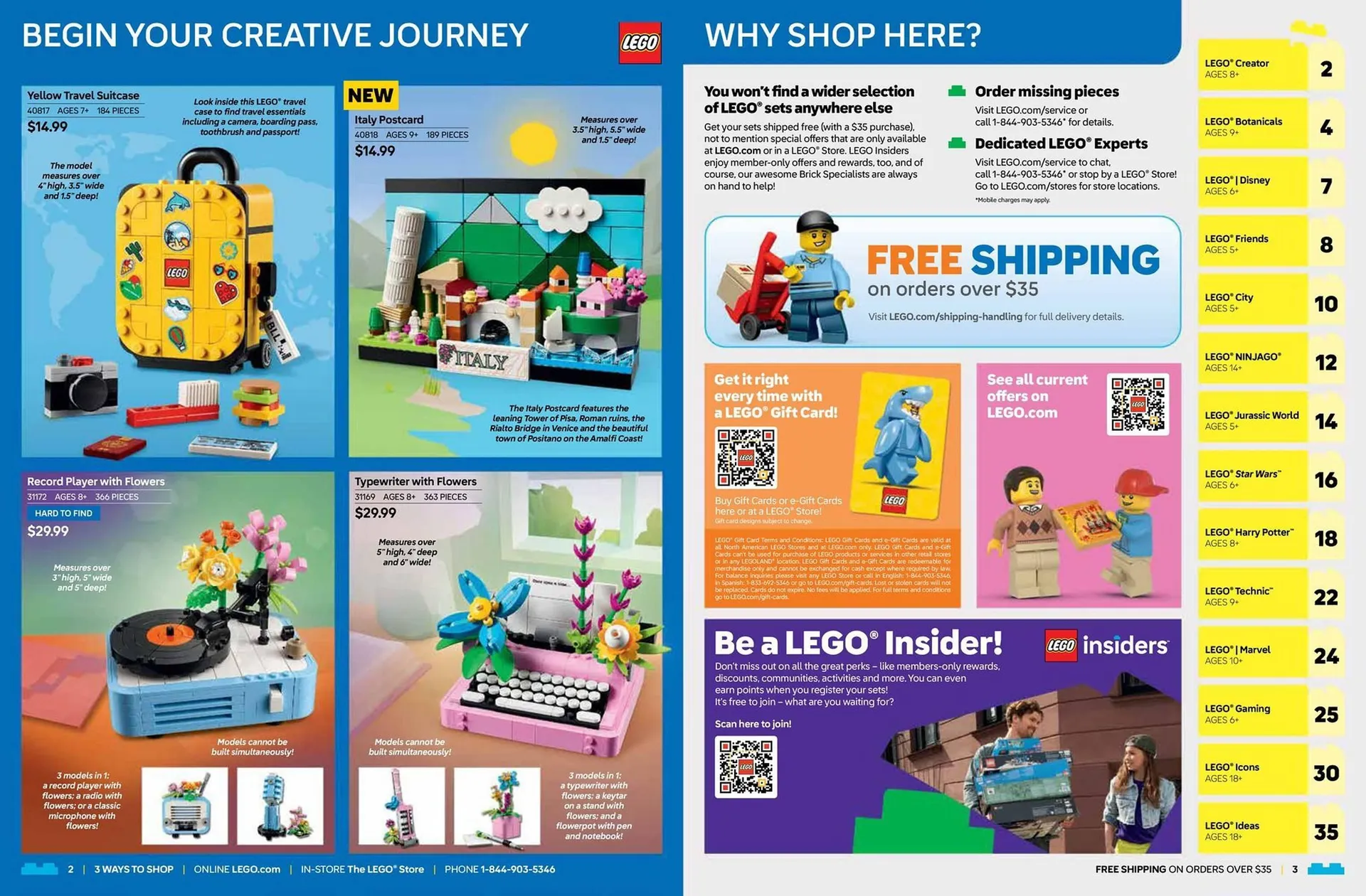 Lego flyer from July 2 to August 31 2025 - flyer page 2