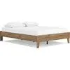 Deanlow Queen Platform Bed - Honey