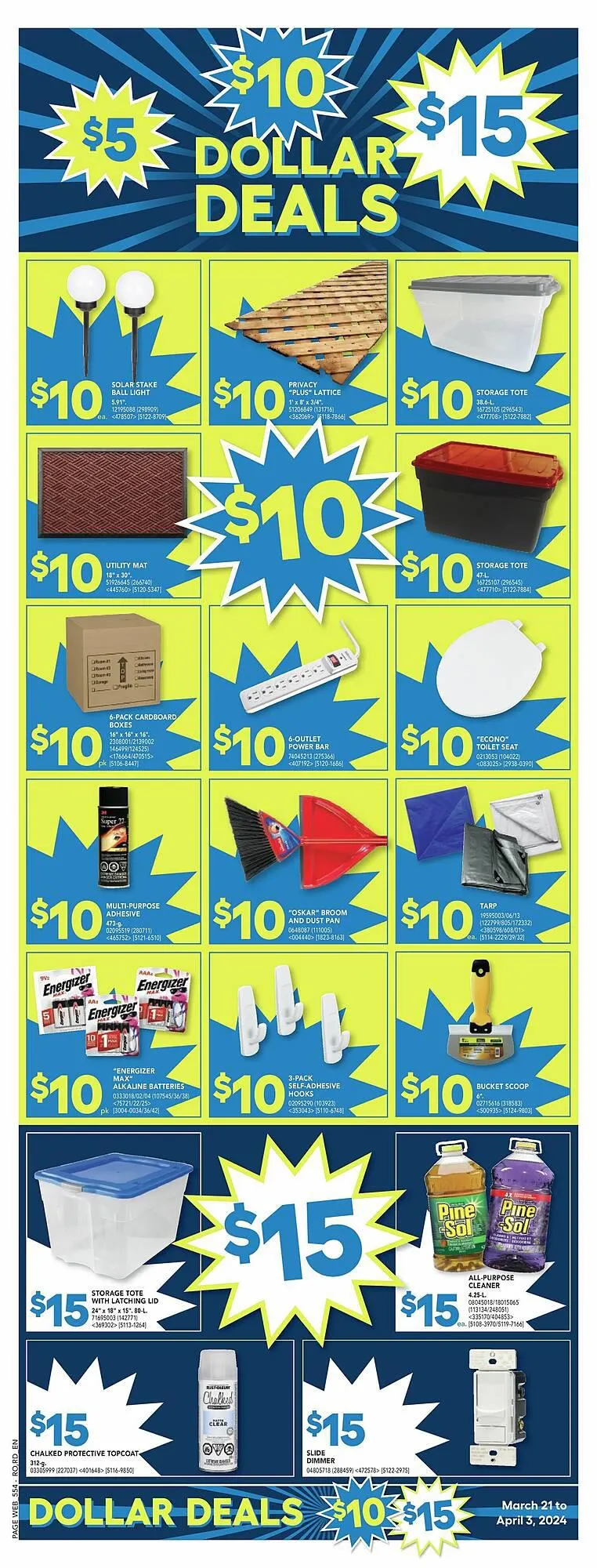 Réno Dépôt flyer from March 21 to April 4 2024 - flyer page 5