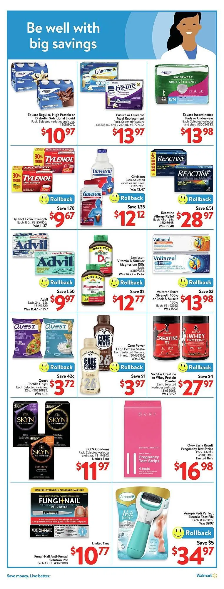 Walmart flyer from April 11 to May 2 2025 - flyer page 28