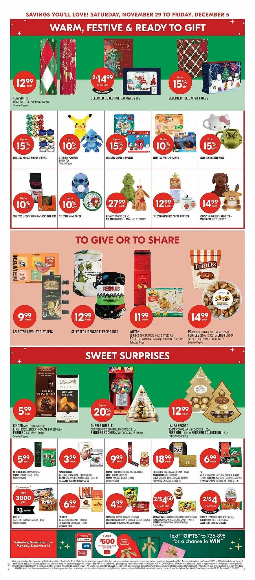 Shoppers Drug Mart flyer from November 28 to December 5 2025 - flyer page 11