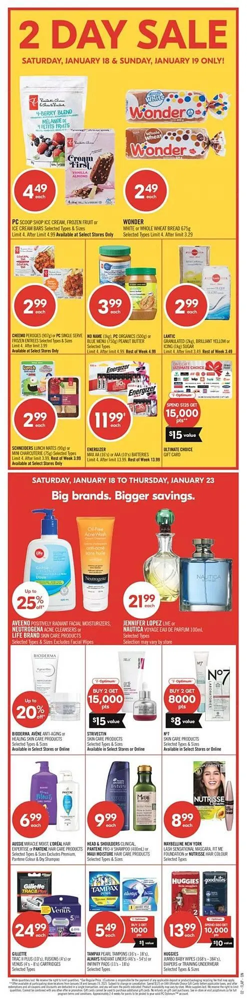 Shoppers Drug Mart flyer from January 16 to January 30 2025 - flyer page 3