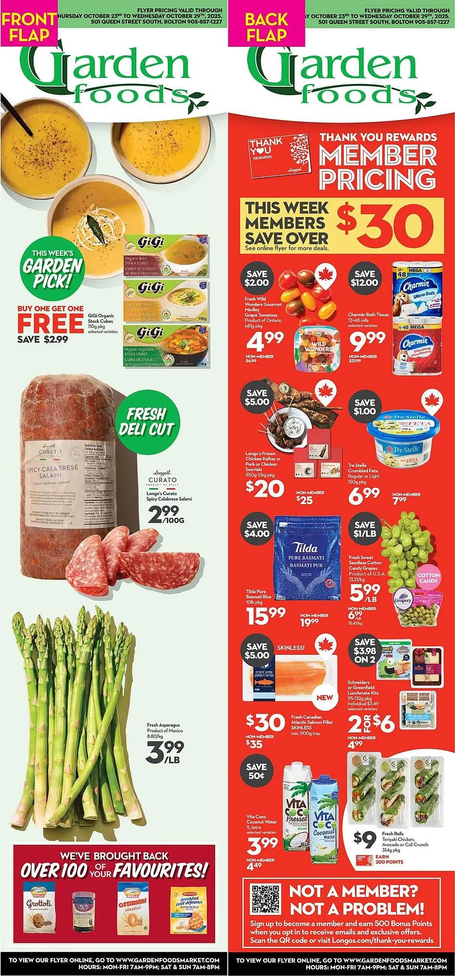 Garden Foods flyer from October 23 to October 29 2025 - flyer page 1