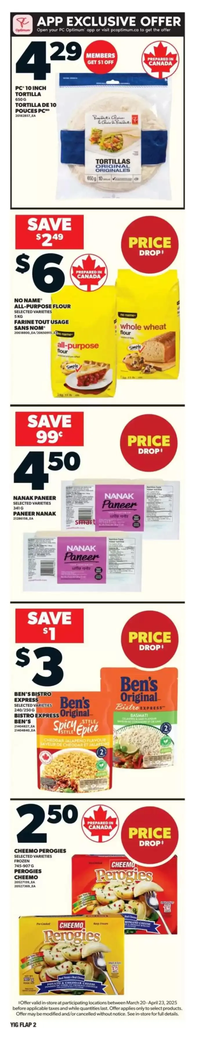 Top deals for all customers from March 20 to March 26 2025 - flyer page 2