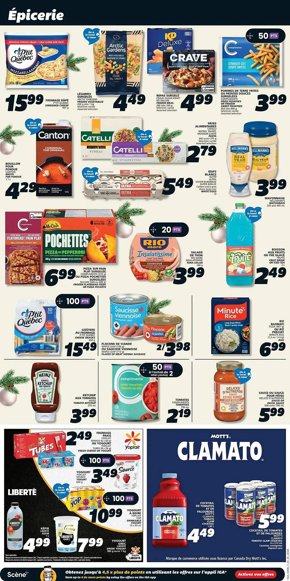 IGA flyer from January 1 to January 7 2026 - flyer page 9