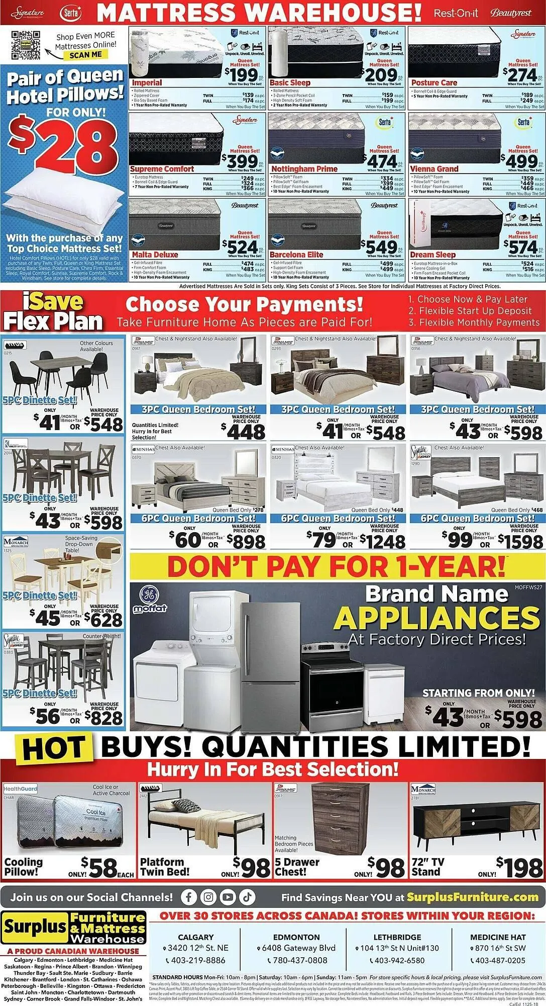Surplus Furniture flyer from October 27 to November 3 2025 - flyer page 2