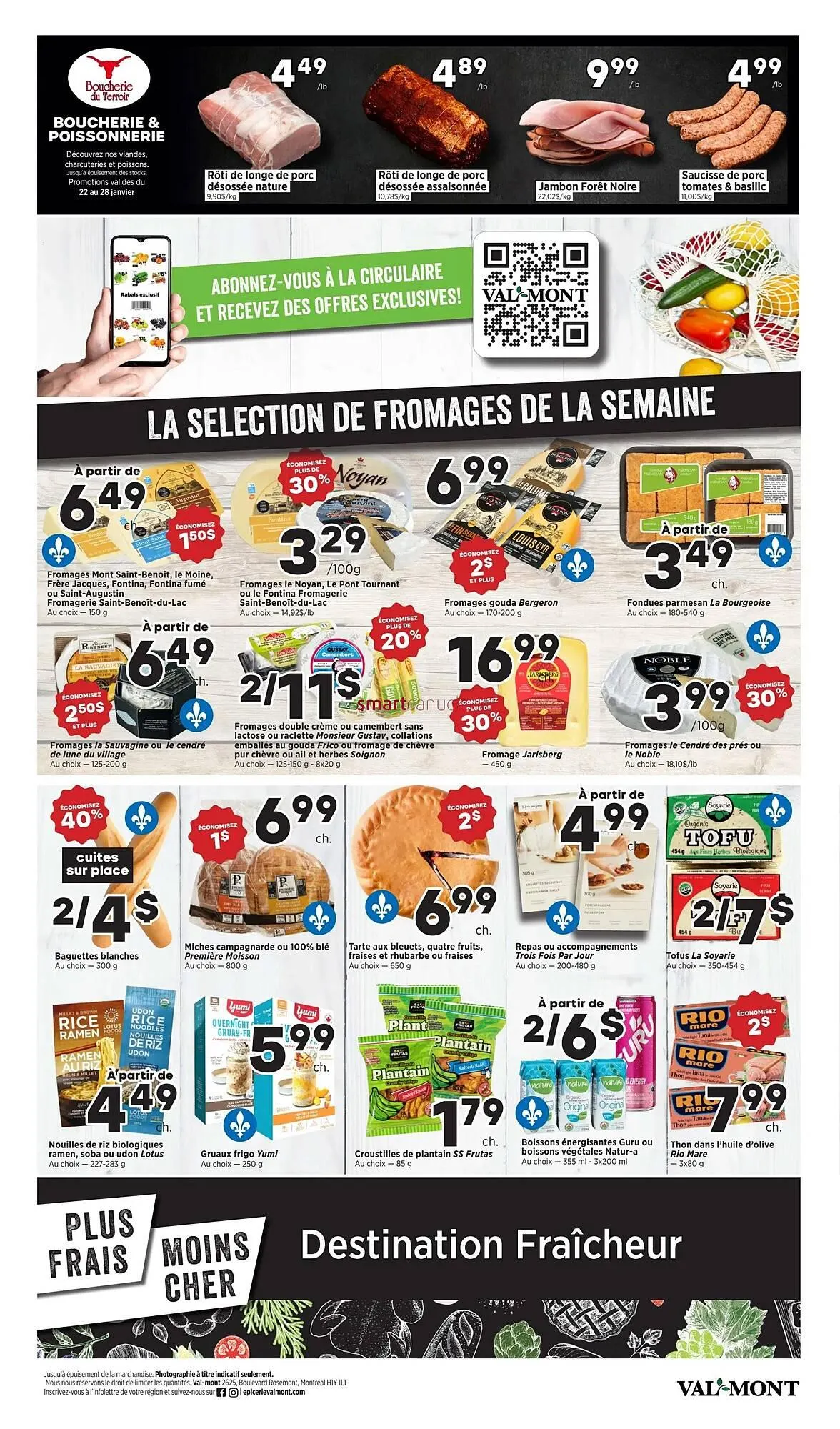 Val-Mont flyer from January 22 to January 28 2026 - flyer page 3