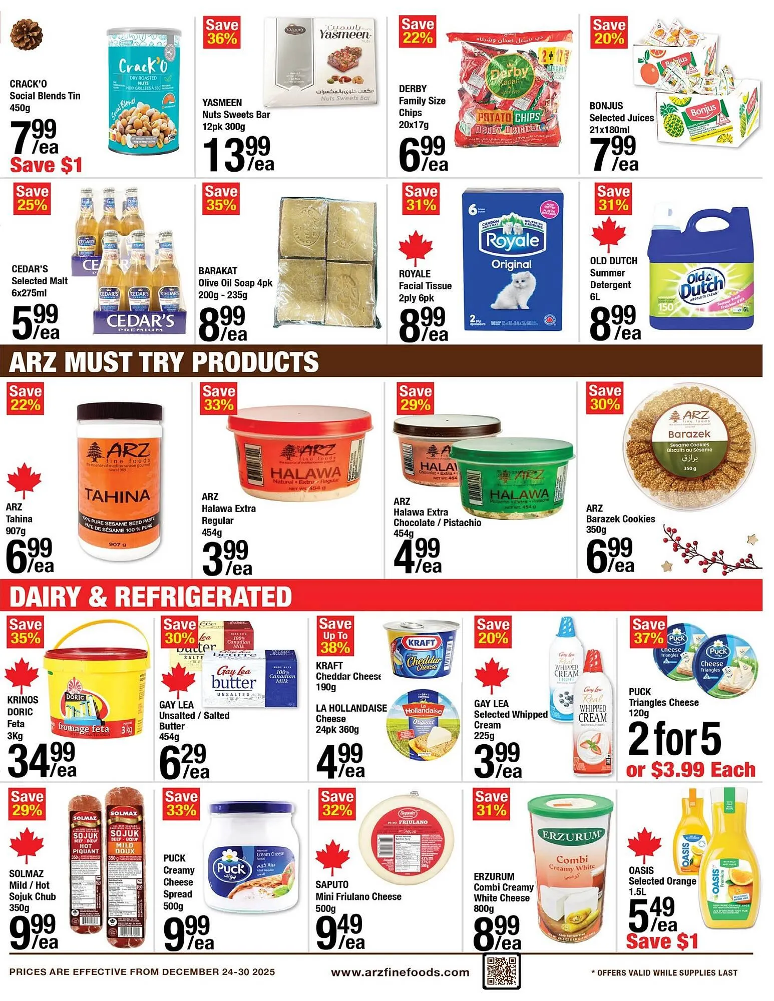 Arz Fine Foods flyer from December 24 to December 30 2025 - flyer page 5
