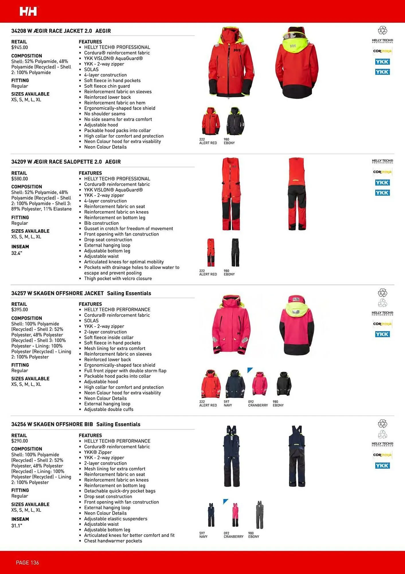 Helly Hansen flyer from March 12 to May 31 2026 - flyer page 136