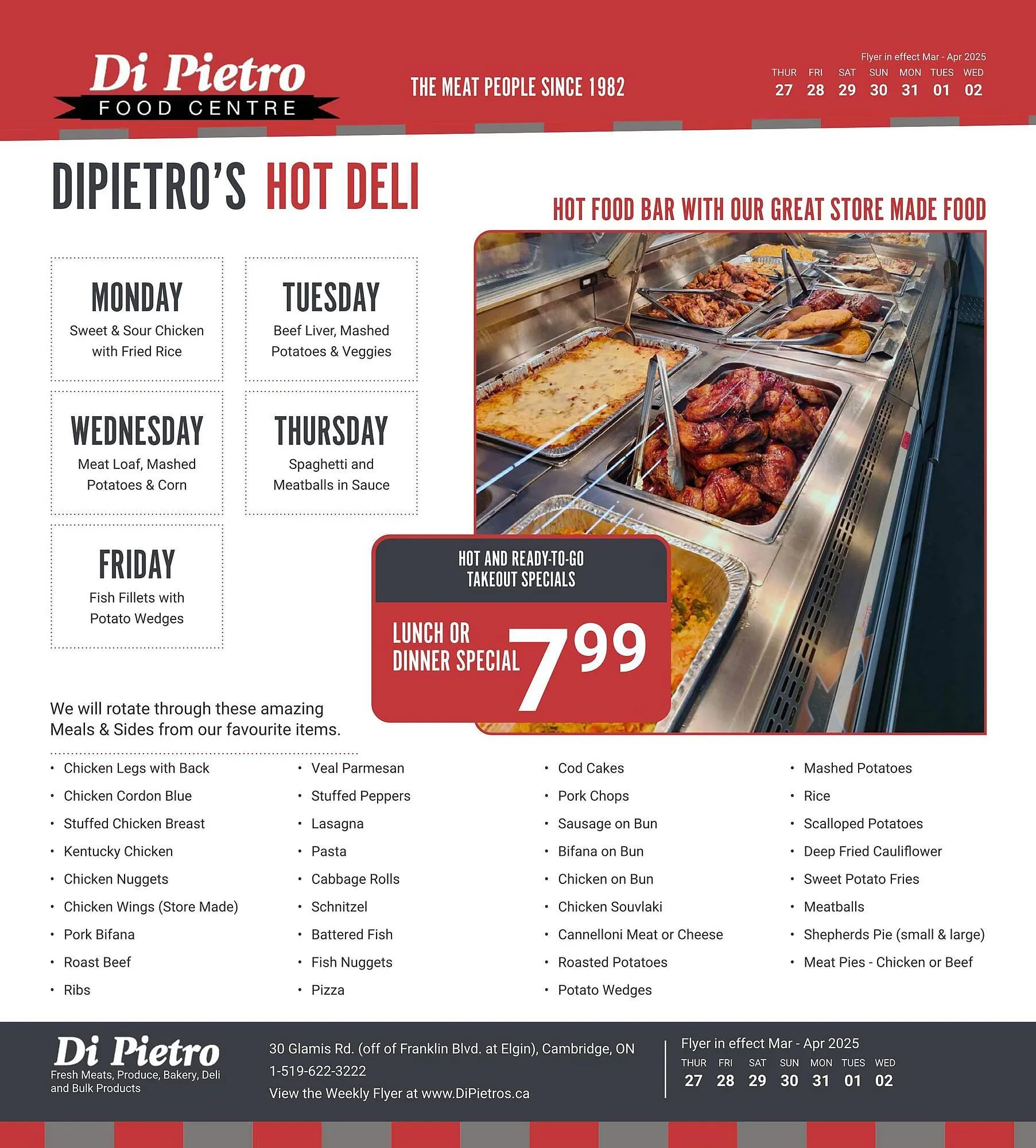 Di Pietro flyer from March 27 to April 3 2025 - flyer page 12