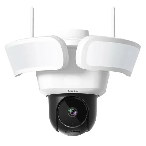 aosu Smart Wired Outdoor Security Floodlight Camera