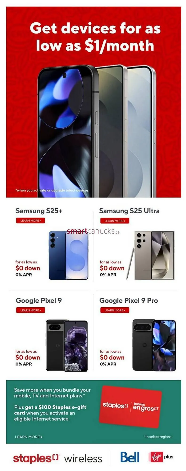 Staples flyer from August 22 to August 28 2025 - flyer page 12