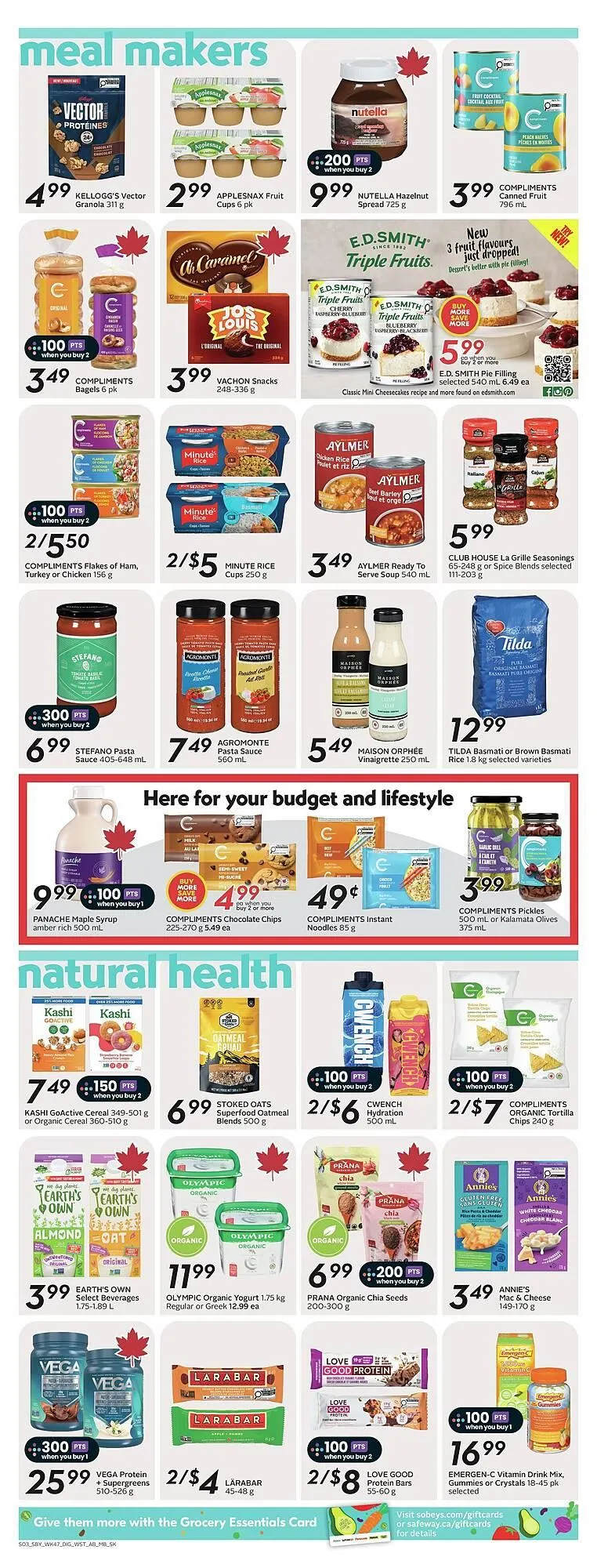 Sobeys flyer from March 19 to March 25 2026 - flyer page 11