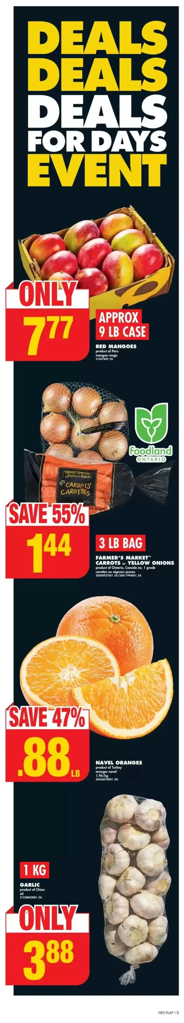 Offers for bargain hunters from January 9 to January 15 2025 - flyer page 1