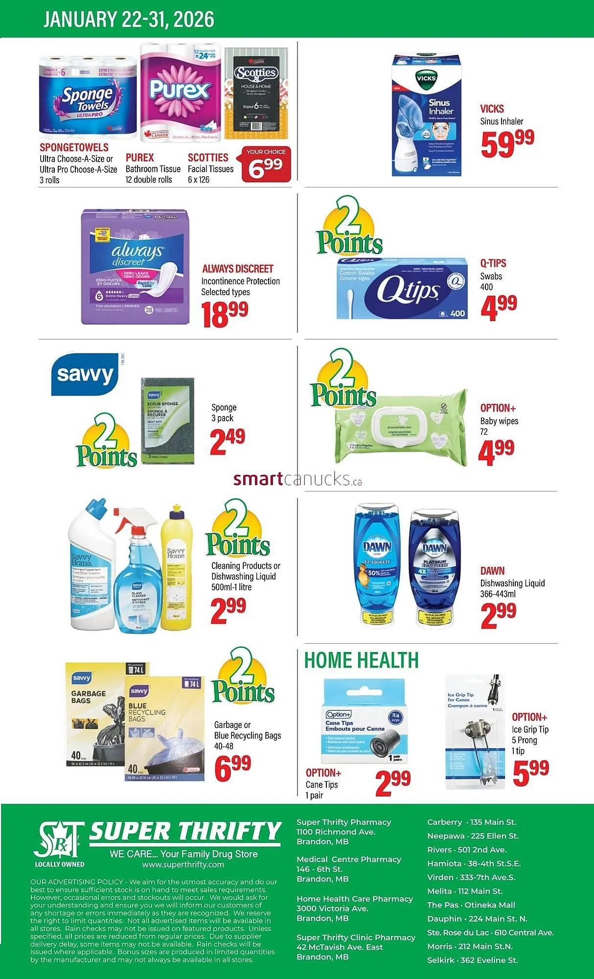 Super Thrifty flyer from January 22 to January 31 2026 - flyer page 5