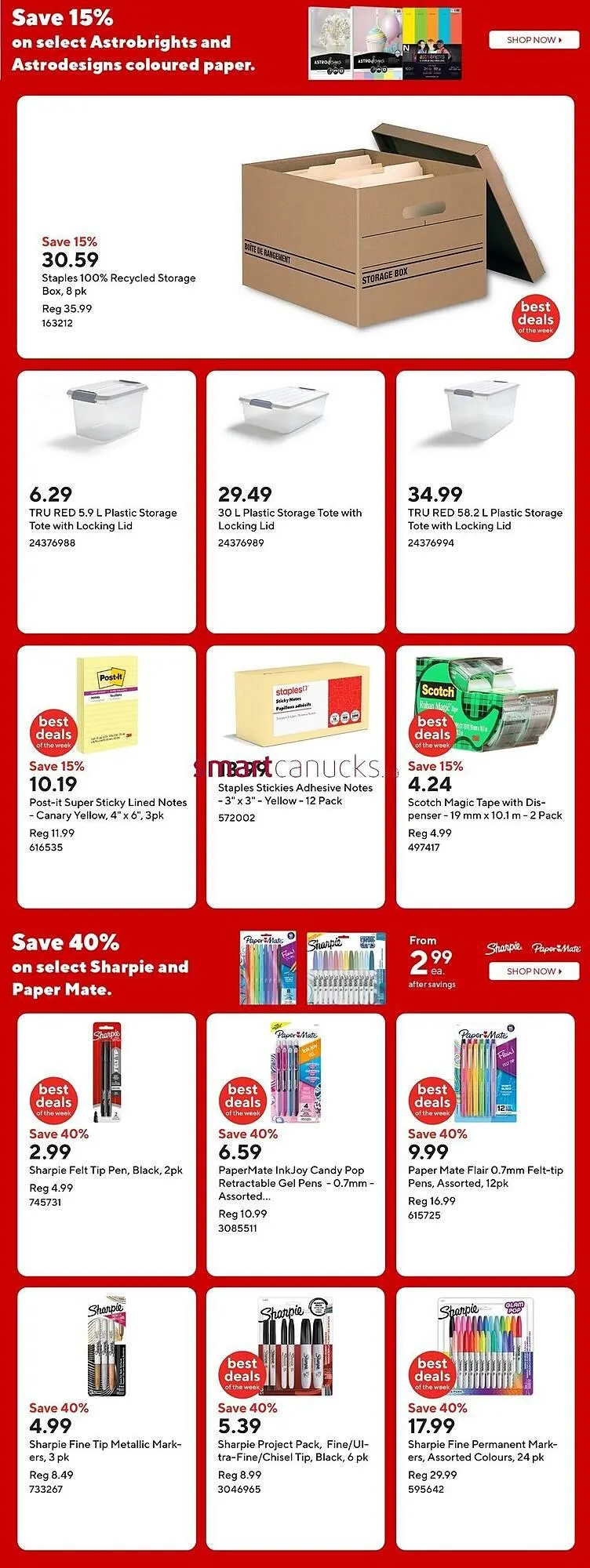 Staples flyer from May 30 to June 5 2025 - flyer page 9