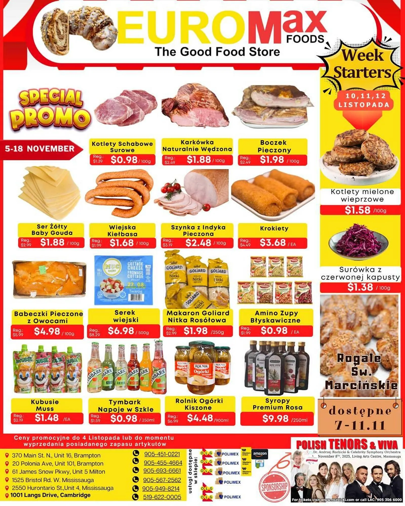 EuroMax Foods flyer from November 6 to November 12 2025 - flyer page 2
