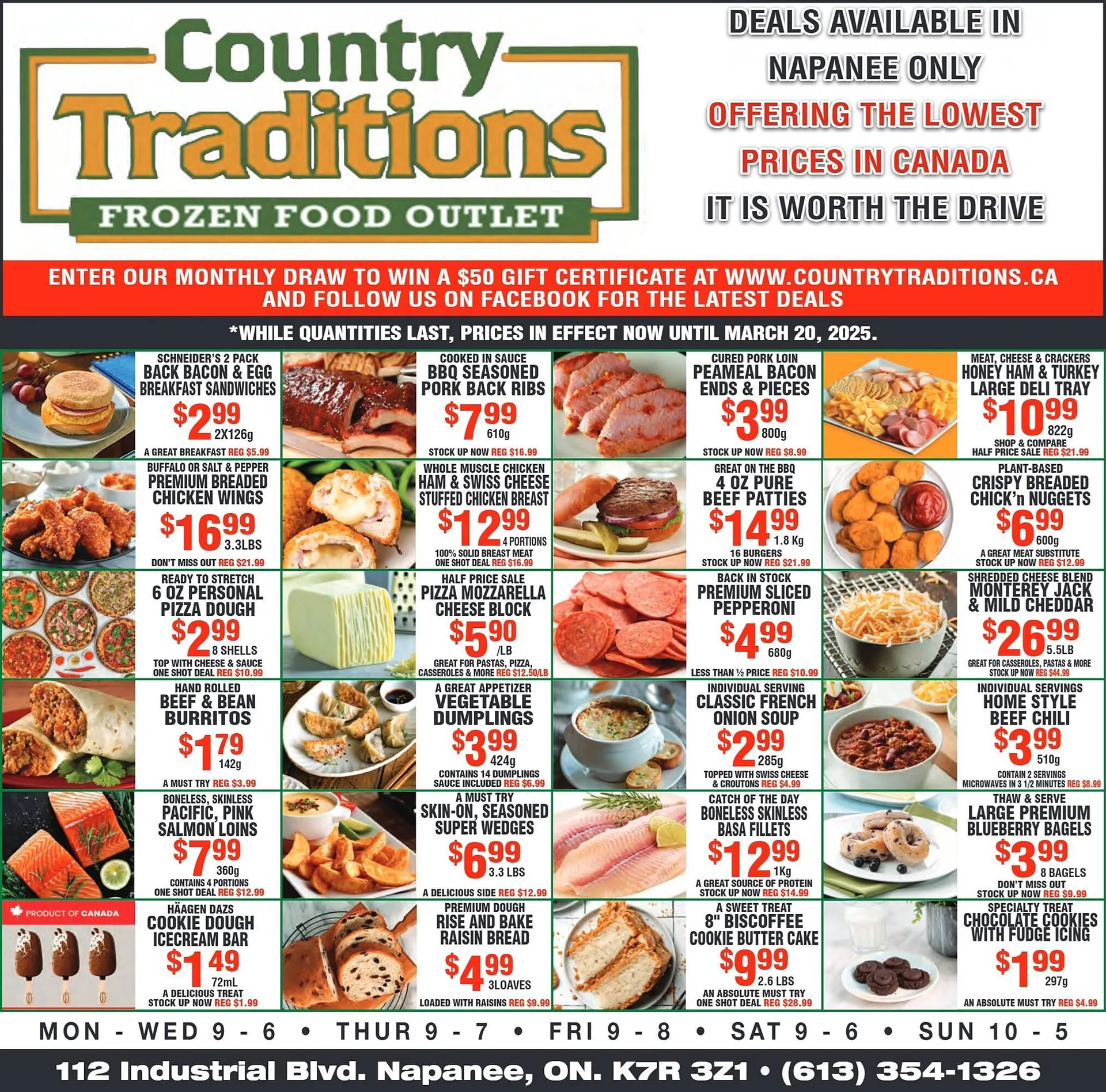 Country Traditions flyer - 1