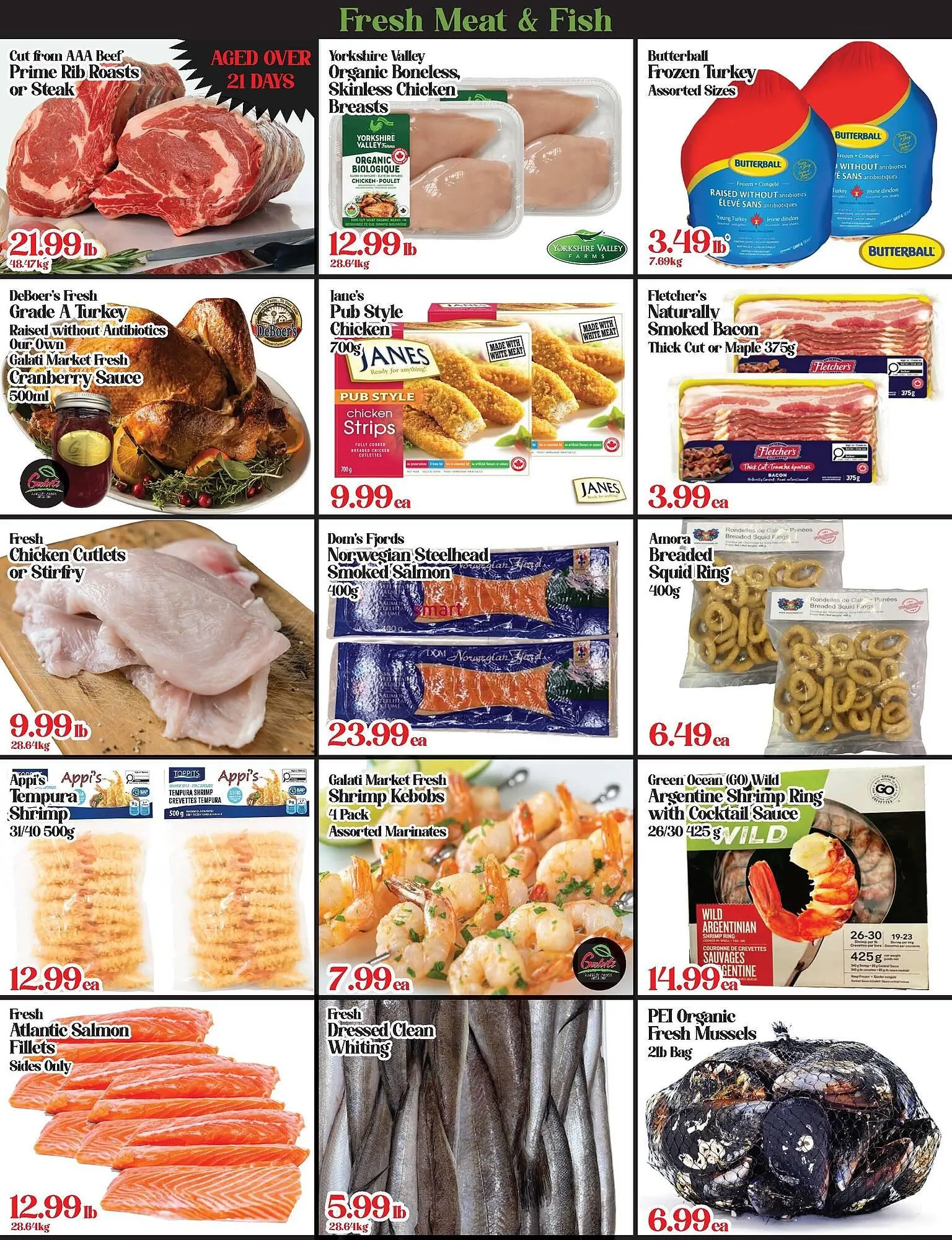 Galati Market Fresh flyer from December 12 to January 1 2026 - flyer page 3