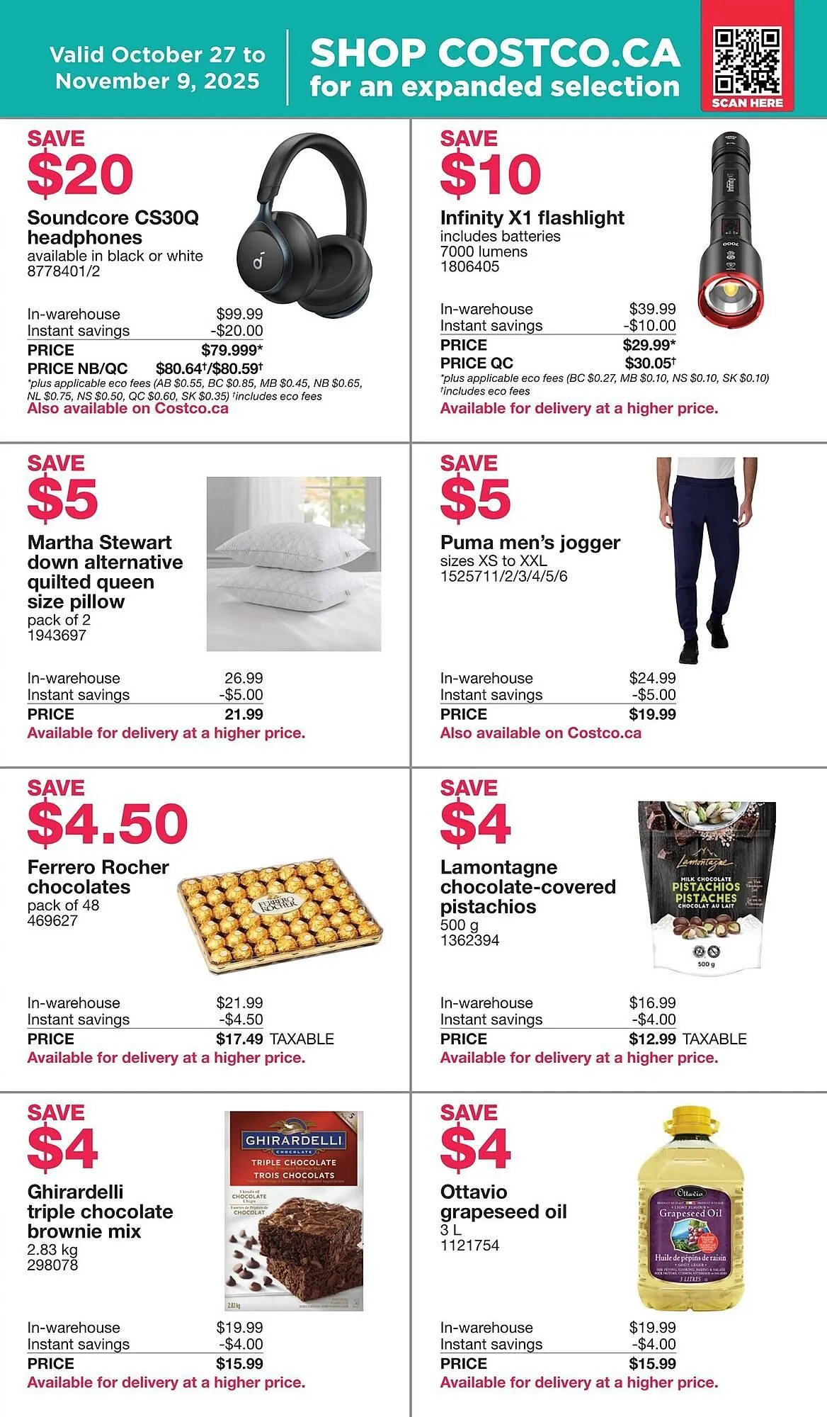 Costco flyer from October 23 to November 5 2025 - flyer page 3