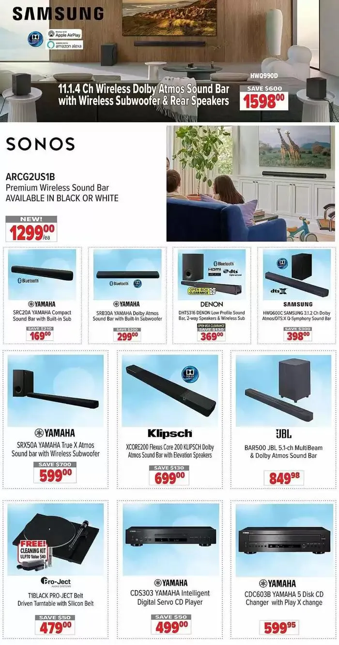 2001 Audio Video weekly flyer from January 10 to January 17 2025 - flyer page 10