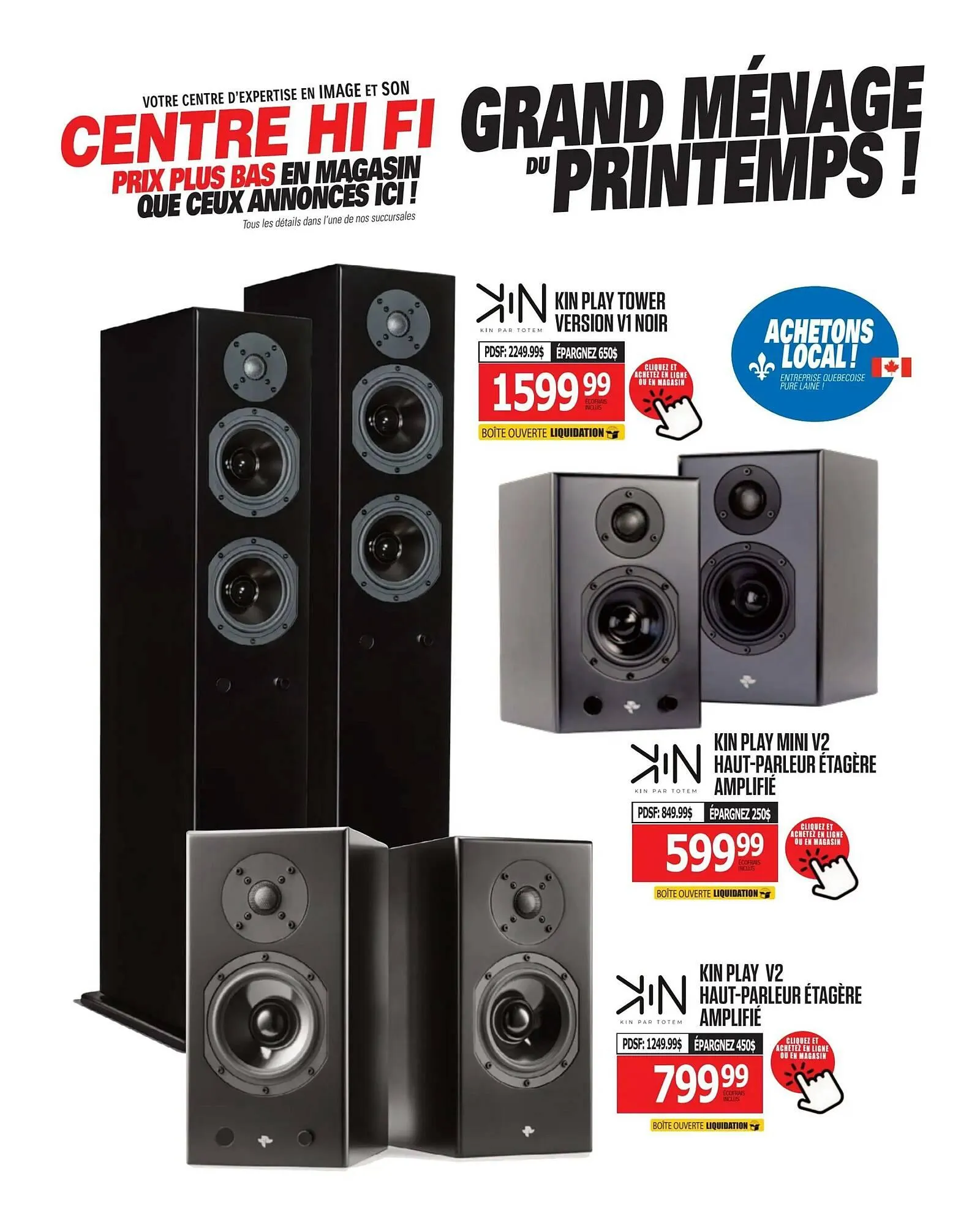 Centre Hi-Fi flyer from March 28 to April 3 2025 - flyer page 43