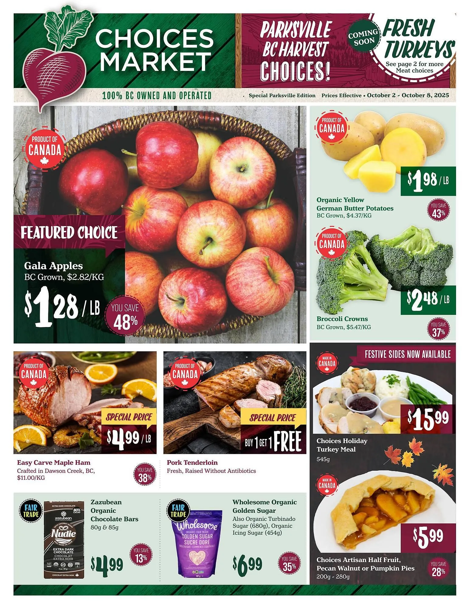 Choices Market flyer from October 2 to October 15 2025 - flyer page 1