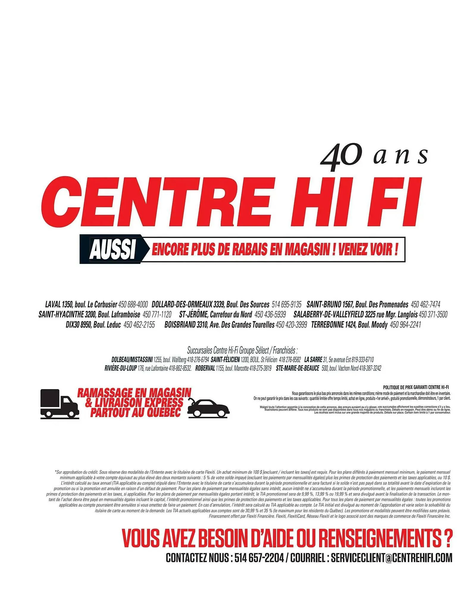Centre Hi-Fi flyer from January 16 to January 22 2026 - flyer page 83