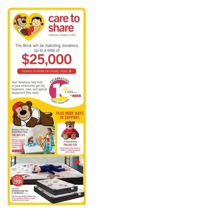 Brick Mattress Store from October 1 to October 10 2024 - flyer page 2