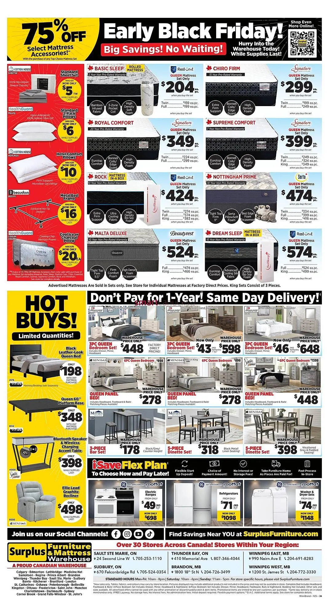 Surplus Furniture flyer from November 19 to November 25 2025 - flyer page 2