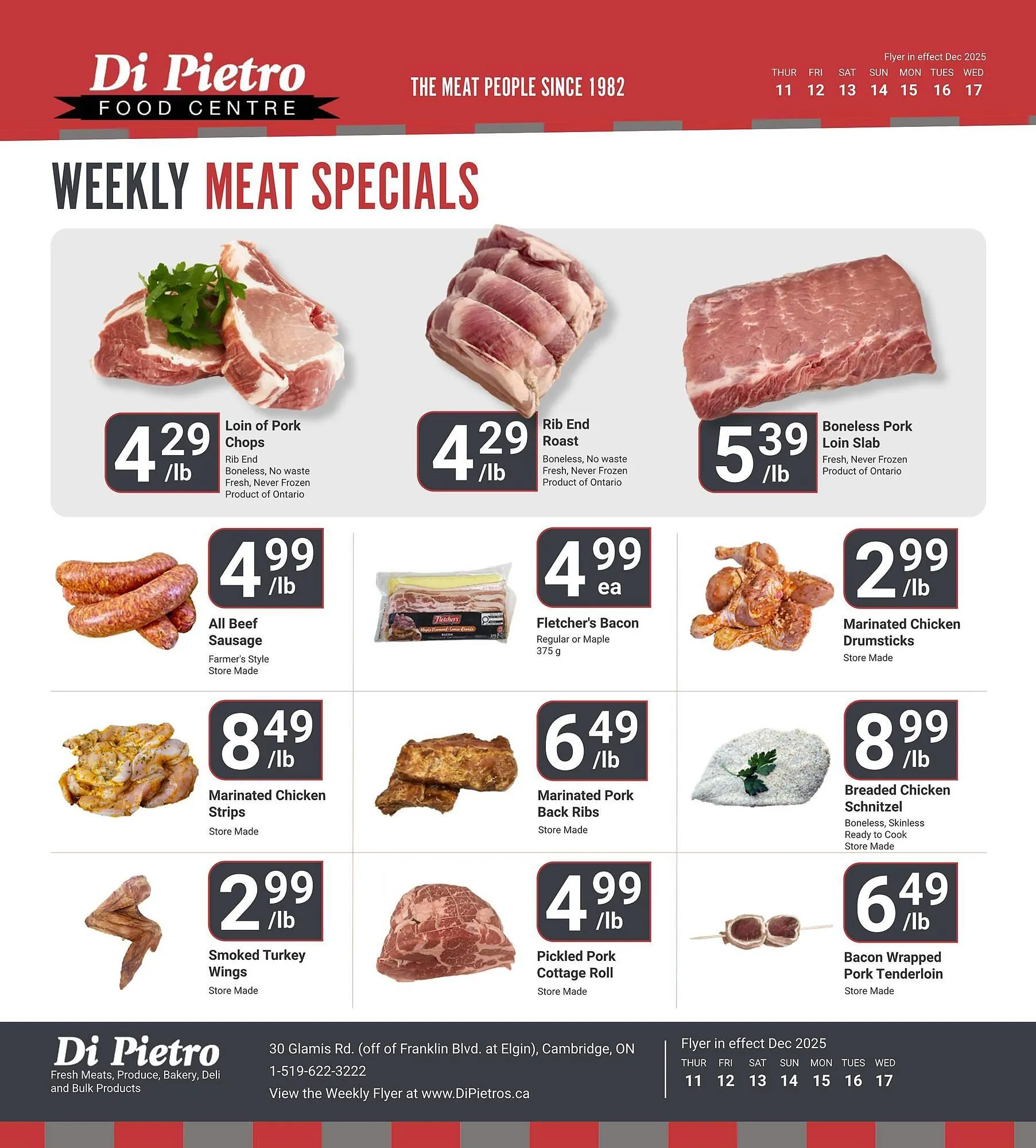 Di Pietro flyer from December 11 to December 17 2025 - flyer page 3