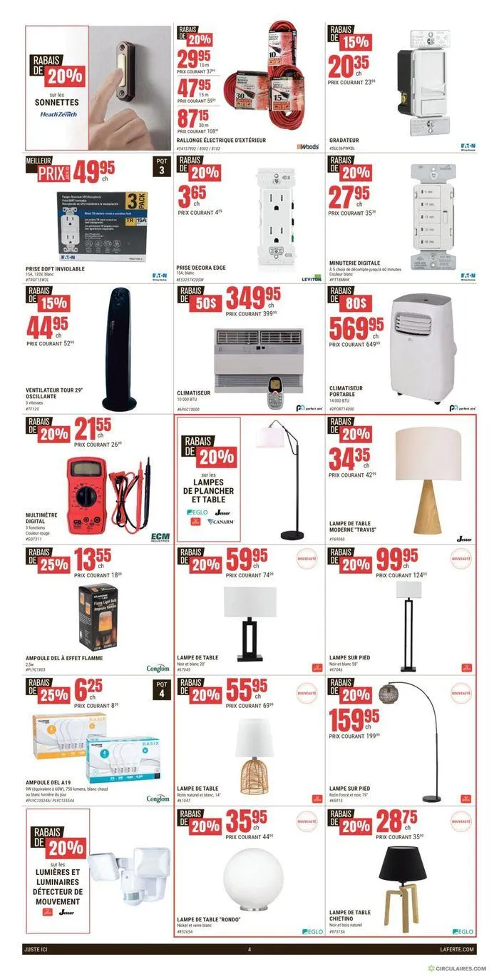 Les Speciaux De La Semaine from May 16 to May 22 2024 - flyer page 4