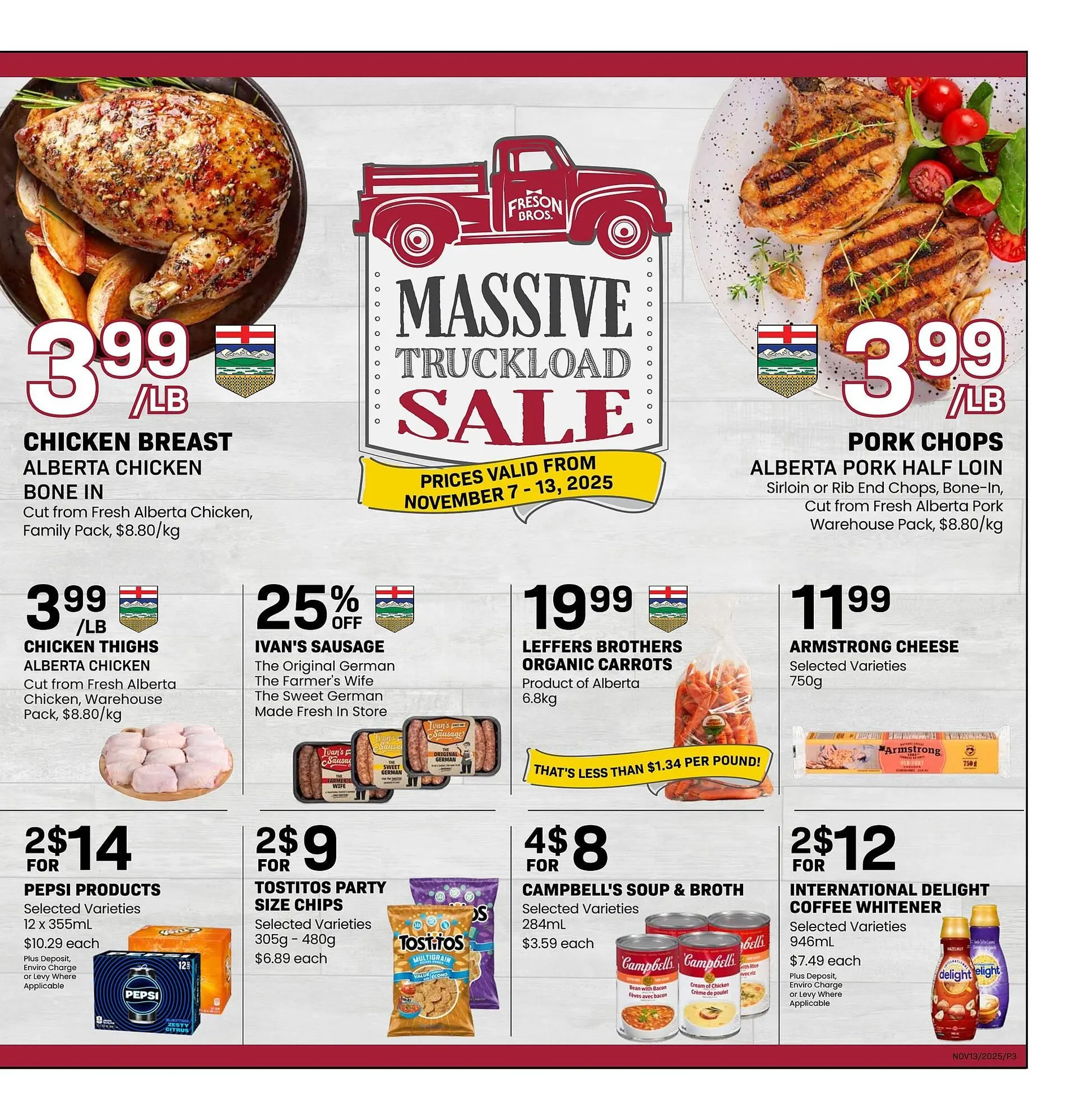 Freson Bros flyer from November 1 to November 30 2025 - flyer page 3