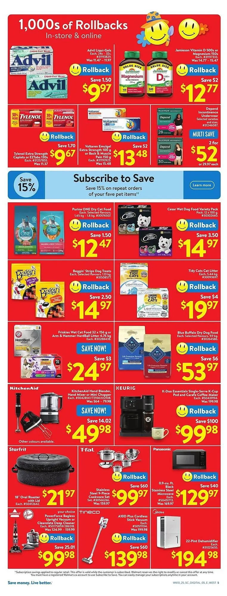 Walmart flyer from April 2 to May 31 2025 - flyer page 10