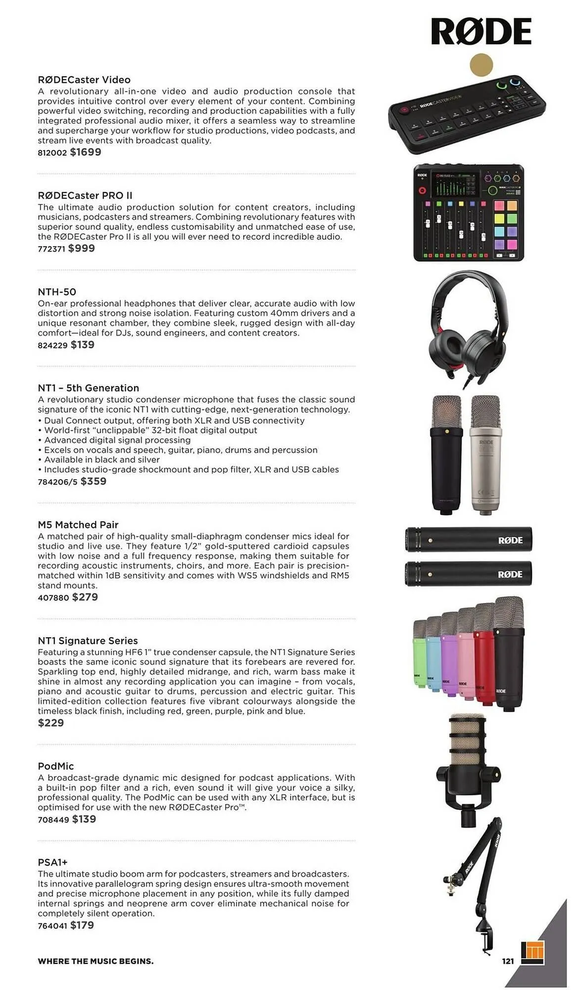Long & McQuade flyer from November 5 to July 31 2026 - flyer page 121