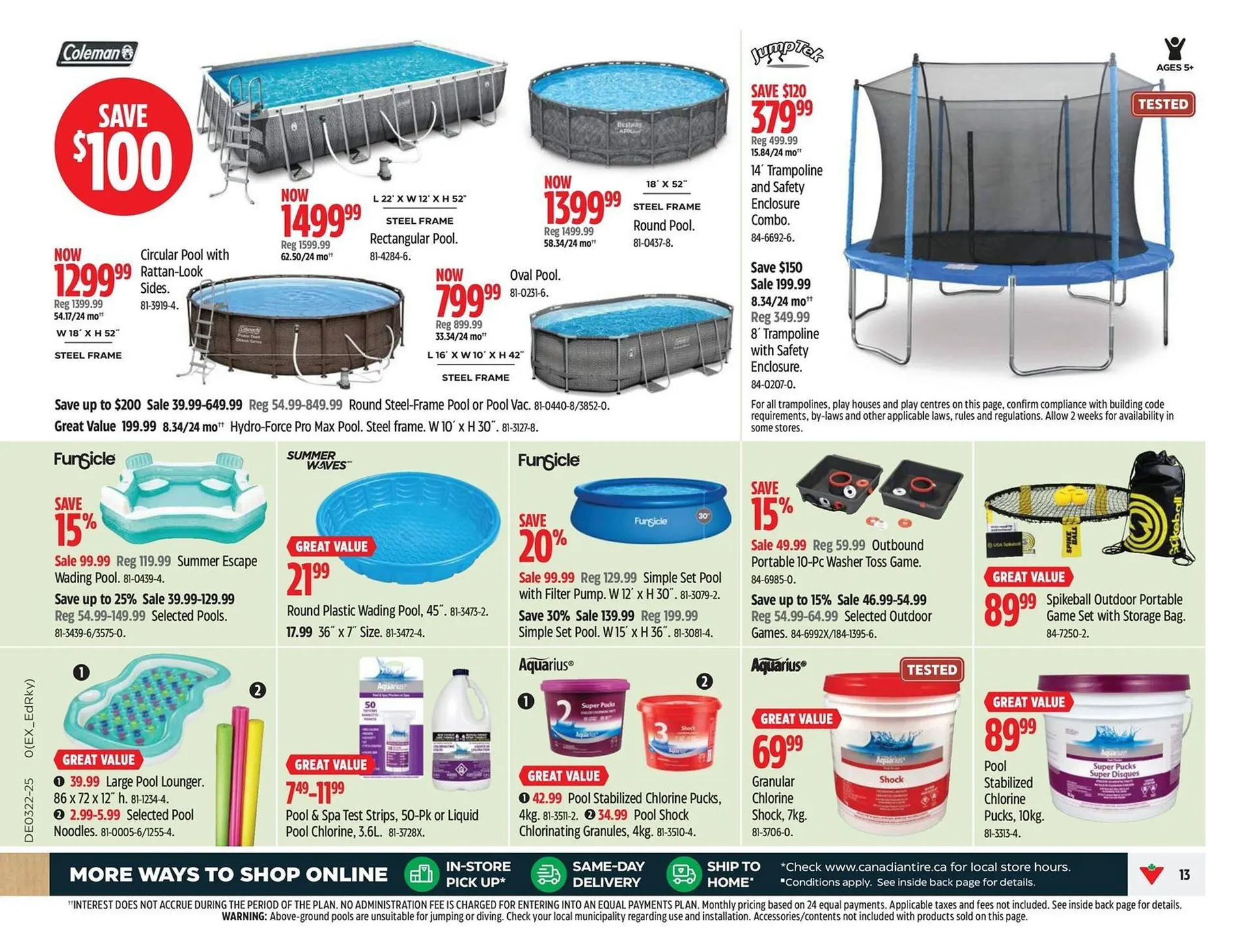 Canadian Tire flyer from May 22 to May 28 2025 - flyer page 13