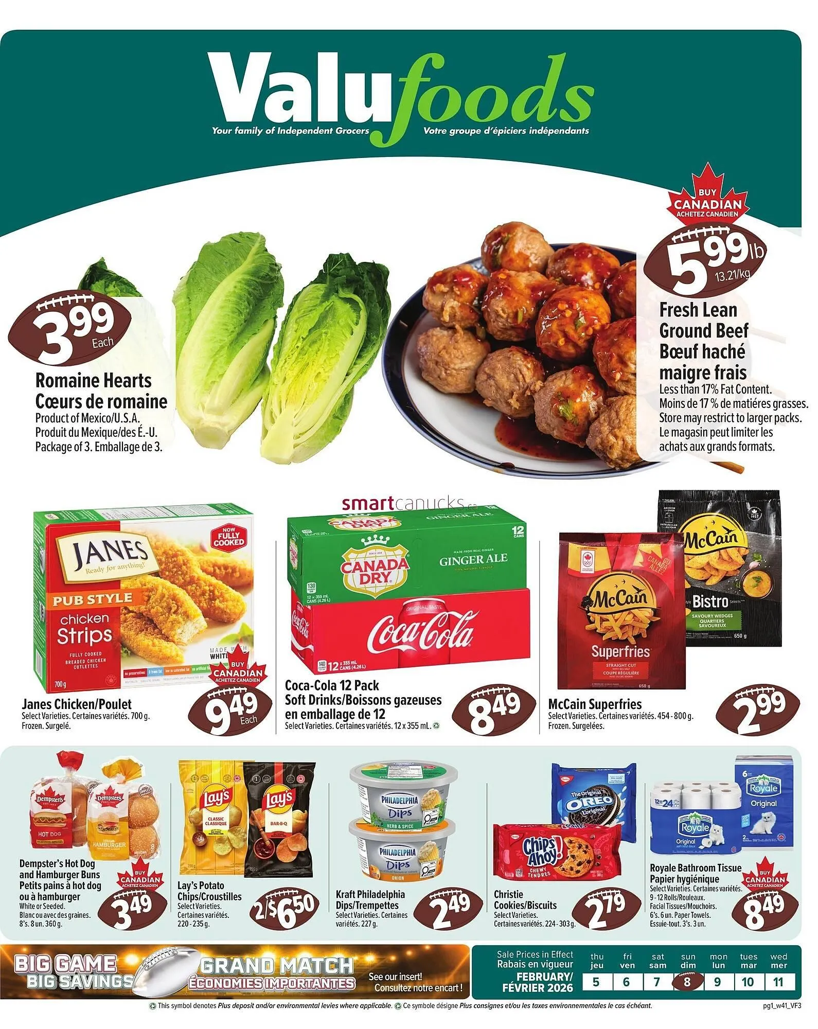 ValuFoods flyer from February 5 to February 11 2026 - flyer page 1