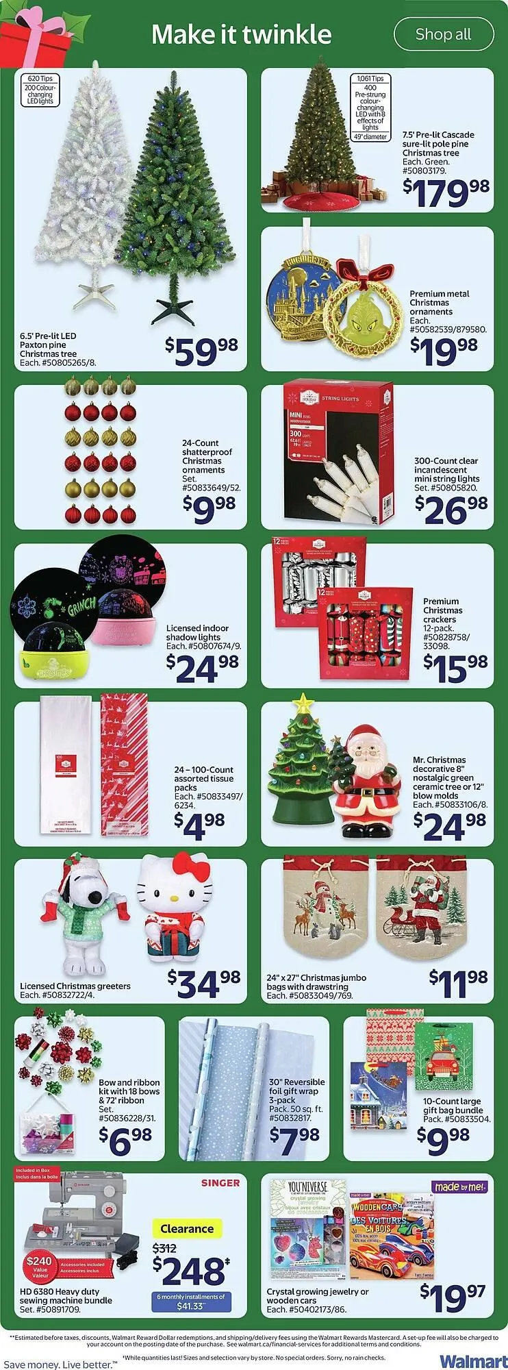 Walmart flyer from December 11 to December 18 2025 - flyer page 17