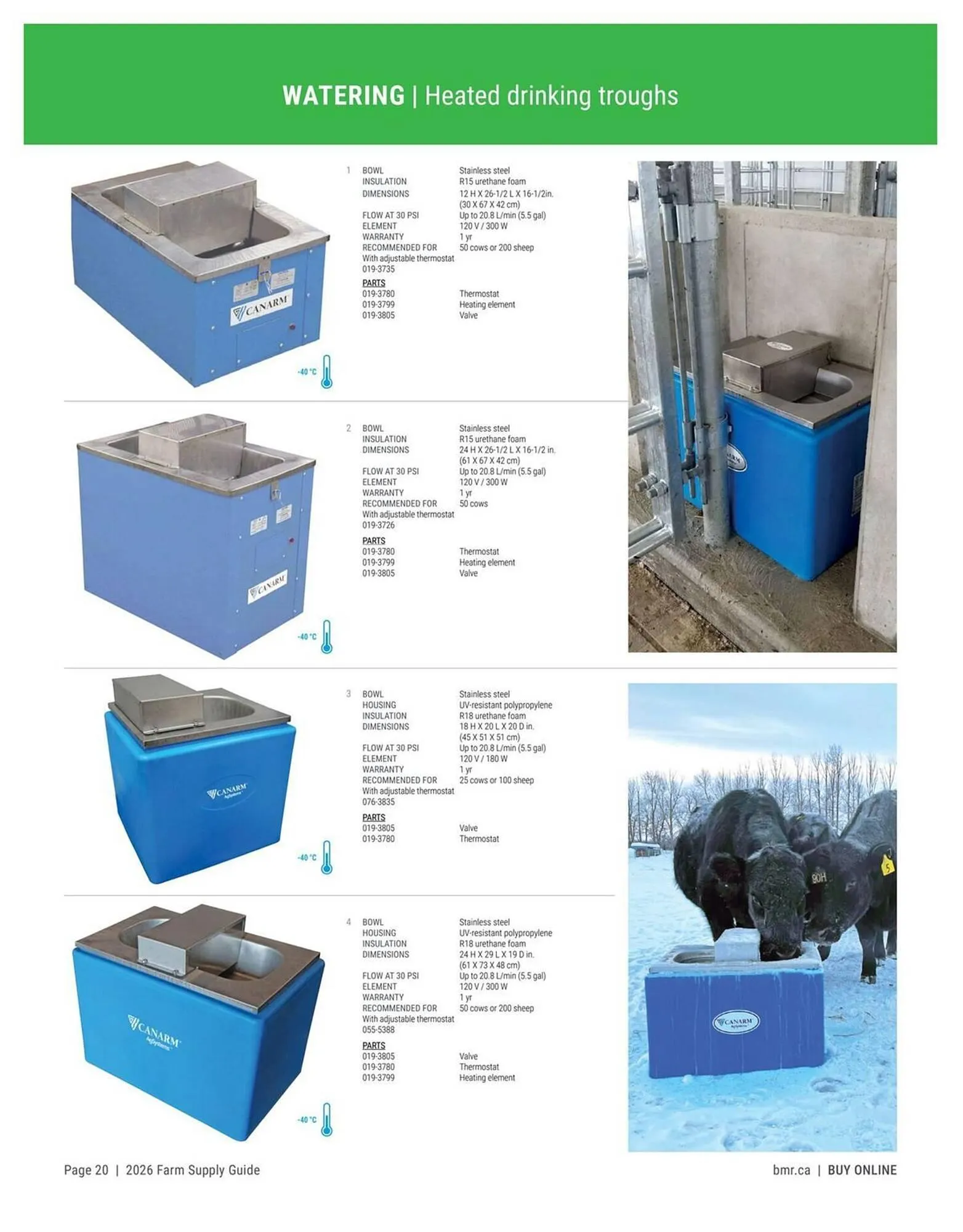 BMR flyer from January 9 to December 31 2026 - flyer page 20