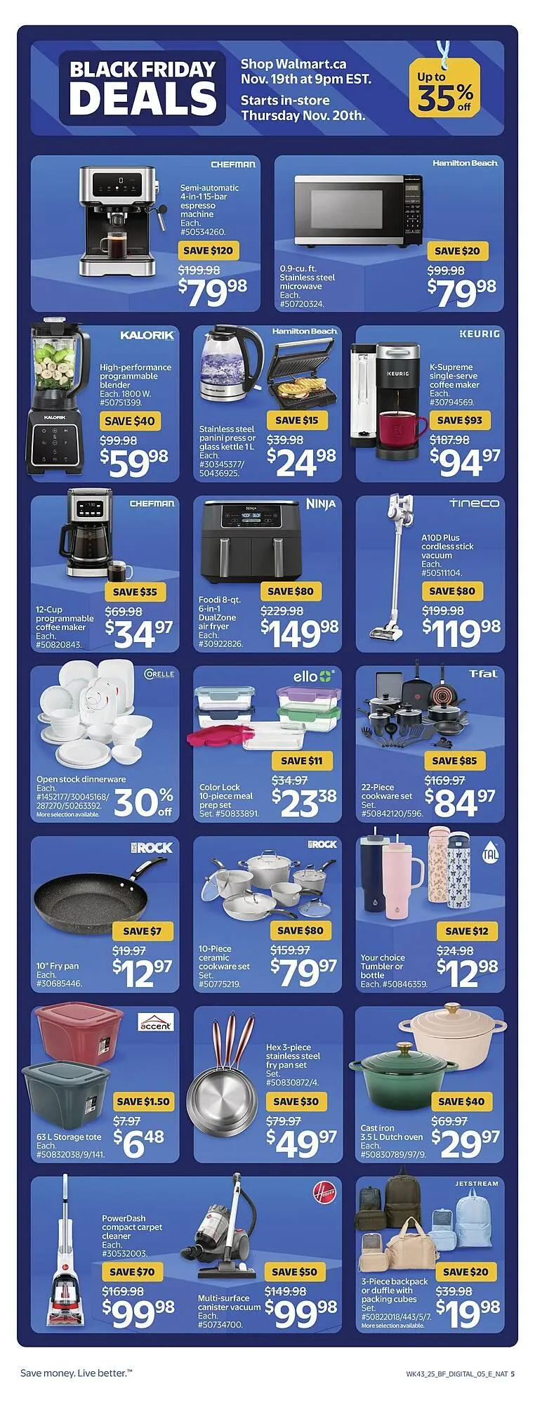 Walmart flyer from November 20 to November 28 2025 - flyer page 6