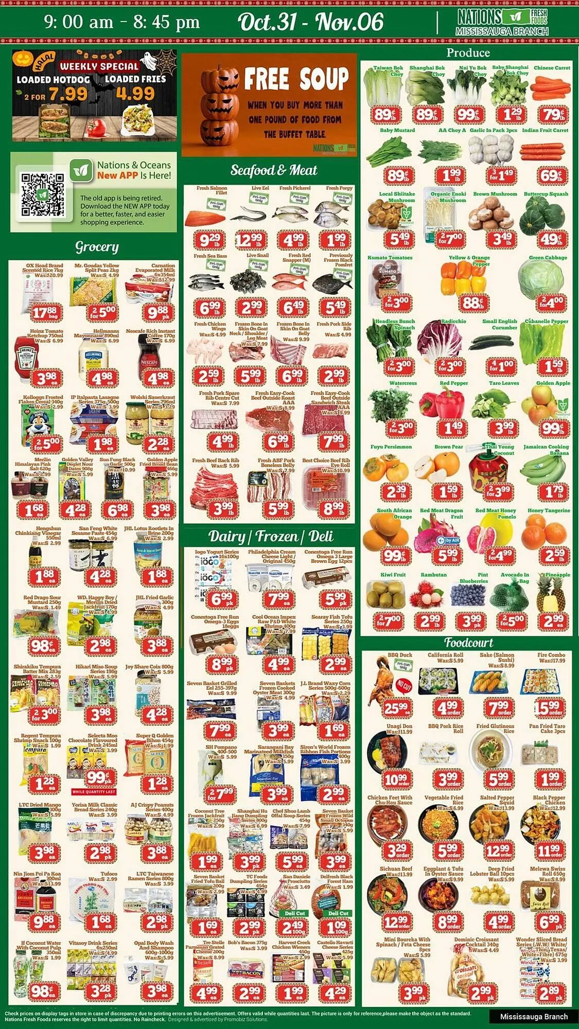 Nations Fresh Foods flyer from October 31 to November 6 2025 - flyer page 1