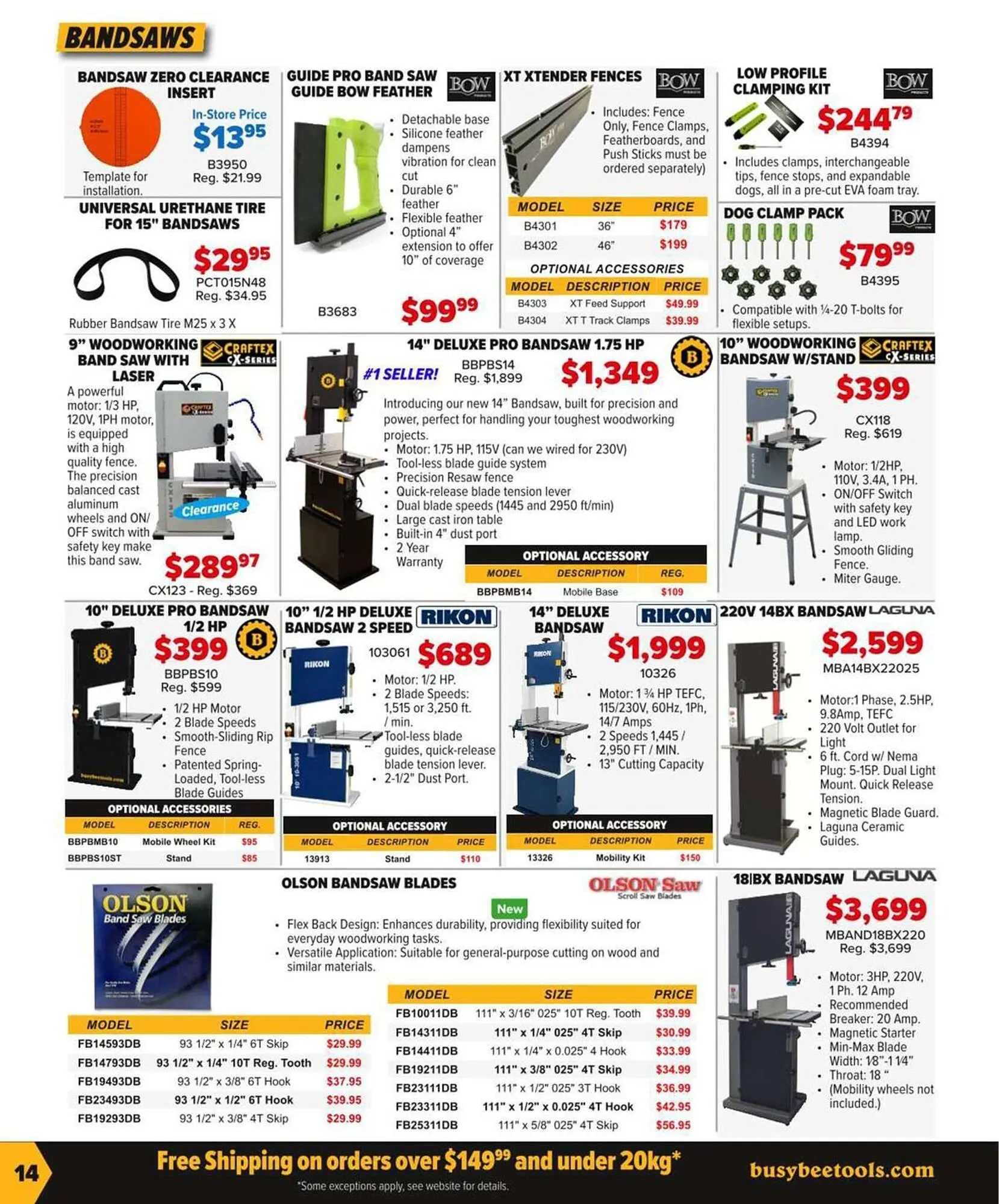 Busy Bee Tools flyer from November 10 to January 10 2026 - flyer page 14