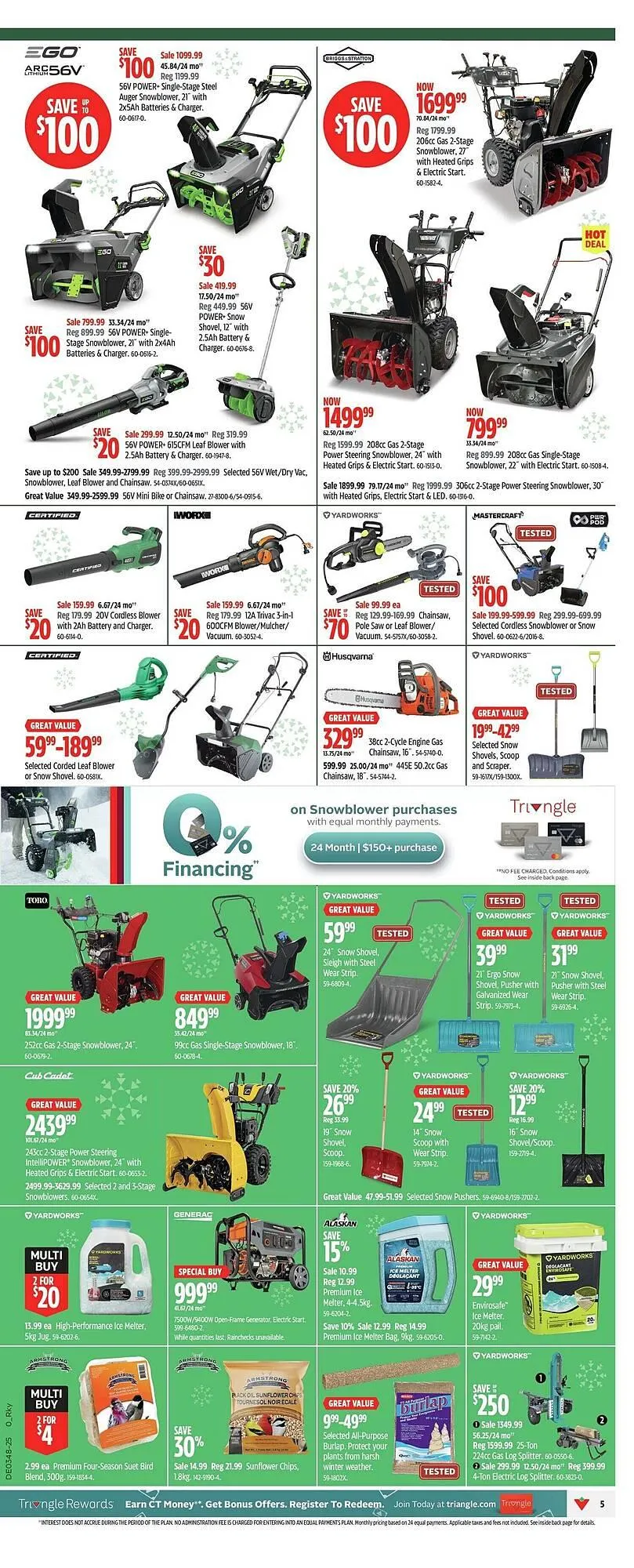 Canadian Tire flyer from November 20 to November 28 2025 - flyer page 7