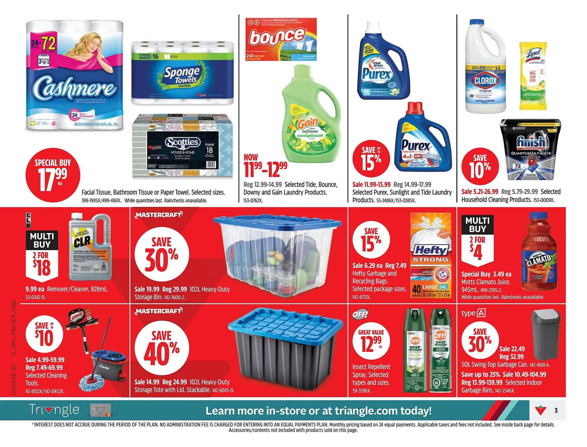 Canadian Tire flyer from August 28 to September 3 2025 - flyer page 3