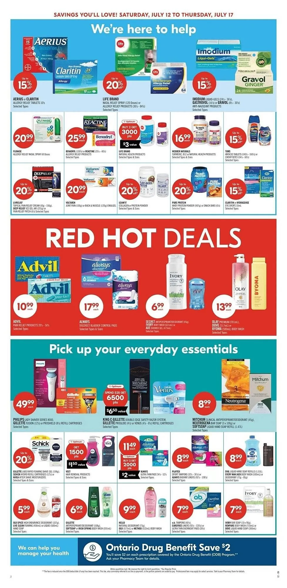Shoppers Drug Mart flyer from July 12 to July 17 2025 - flyer page 6